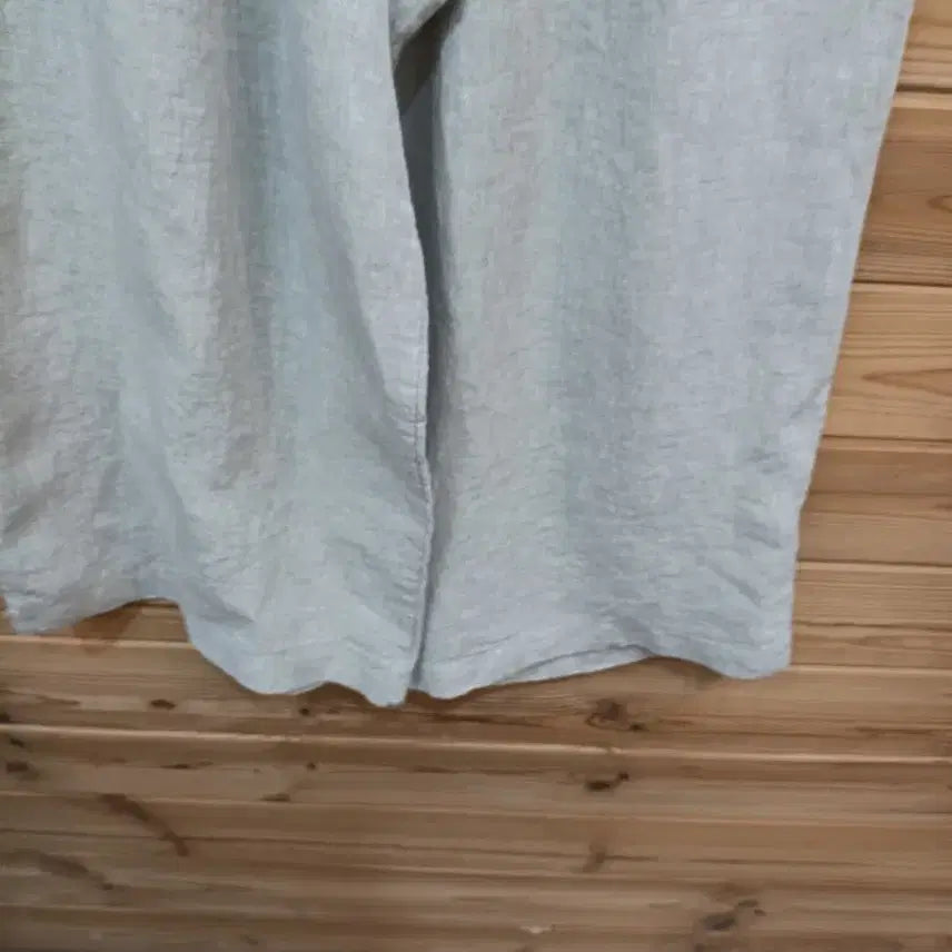 [BUNJANG] Nammo Linen Wide Banding Pants Ivory / 린넨 와이드 밴딩 팬츠 아이보리