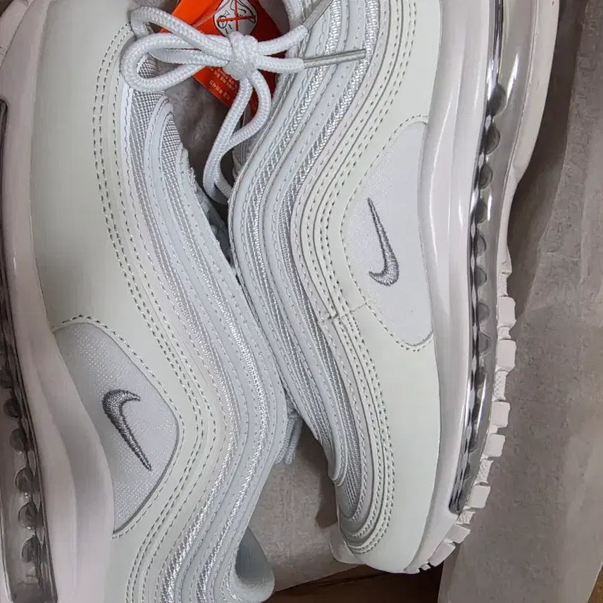 [BUNJANG] Nike Air Max 97 White Sneakers 235 / 나이키 에어맥스 97 화이트 운동화 235