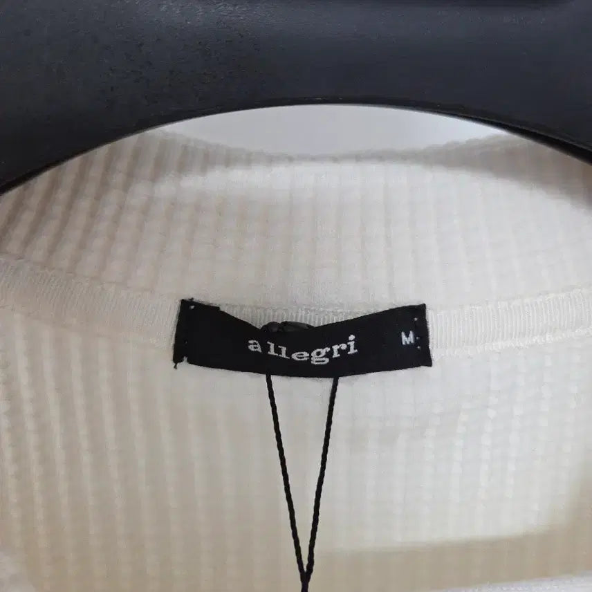[BUNJANG] Allegri Terry Collared Sweatshirt Ivory M / [새상품] 알레그리 오버핏 테리 카라 맨투맨 아이보리 M(105)