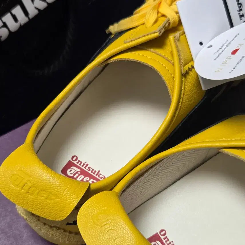 [BUNJANG] Onitsuka Tiger Mexico 66 Deluxe Taichi Yellow Black Sneakers / 오니츠카타이거 멕시코 66 디럭스타이치 옐로우 블랙 275
