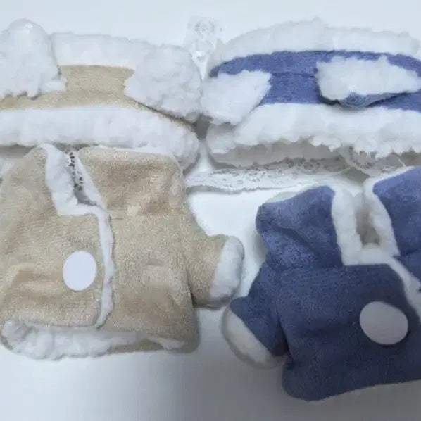[BUNJANG] Hanma Closet 10cm Blueberry/Milk Beige Wolf Jacket Set / 한마옷장 10cm 블루베리/밀크베이지 늑대 재킷 세트 양도