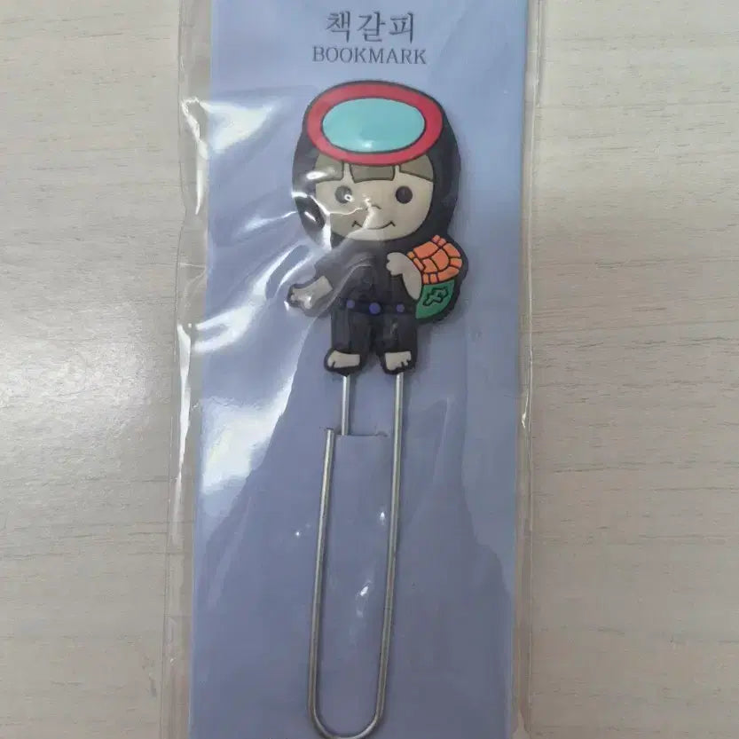 [BUNJANG] Jeju Dol Hareubang &amp; Little Mermaid Bookmark Set / 책갈피 북마크 세트 (제주 돌코하르방, 제주바다 꼬마해녀)