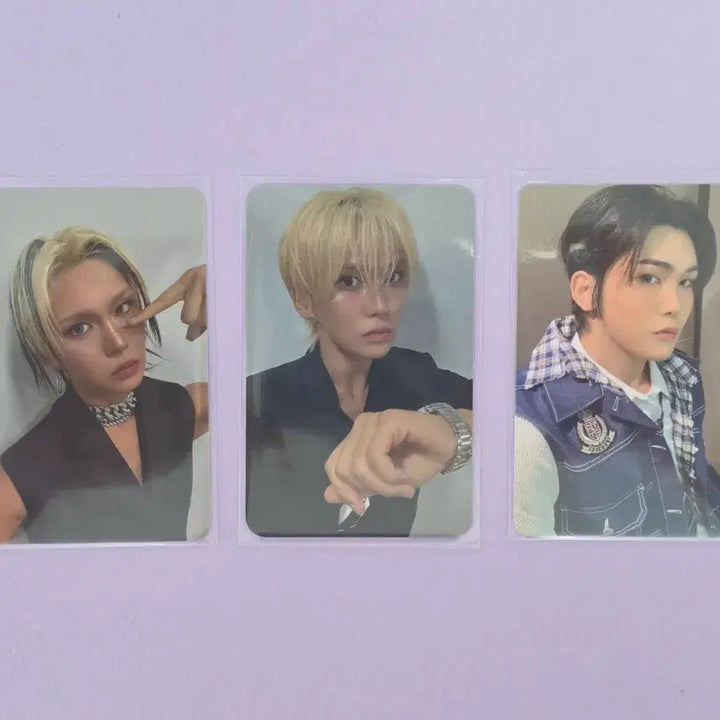 [BUNJANG] XLOV Hyun Photocard Bundle Set / 엑스러브(XLOV) - 현 포카 3장 일괄
