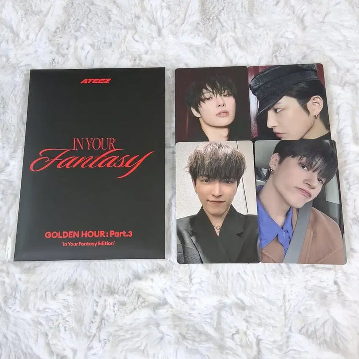 [BUNJANG] ATEEZ GOLDEN HOUR Part.3 IN-YOUNG Edition BLACK ver. Bundle Set Album / 에이티즈 골든아워 파트3 인유판 포카앨범 BLACK ver. 일괄 양도
