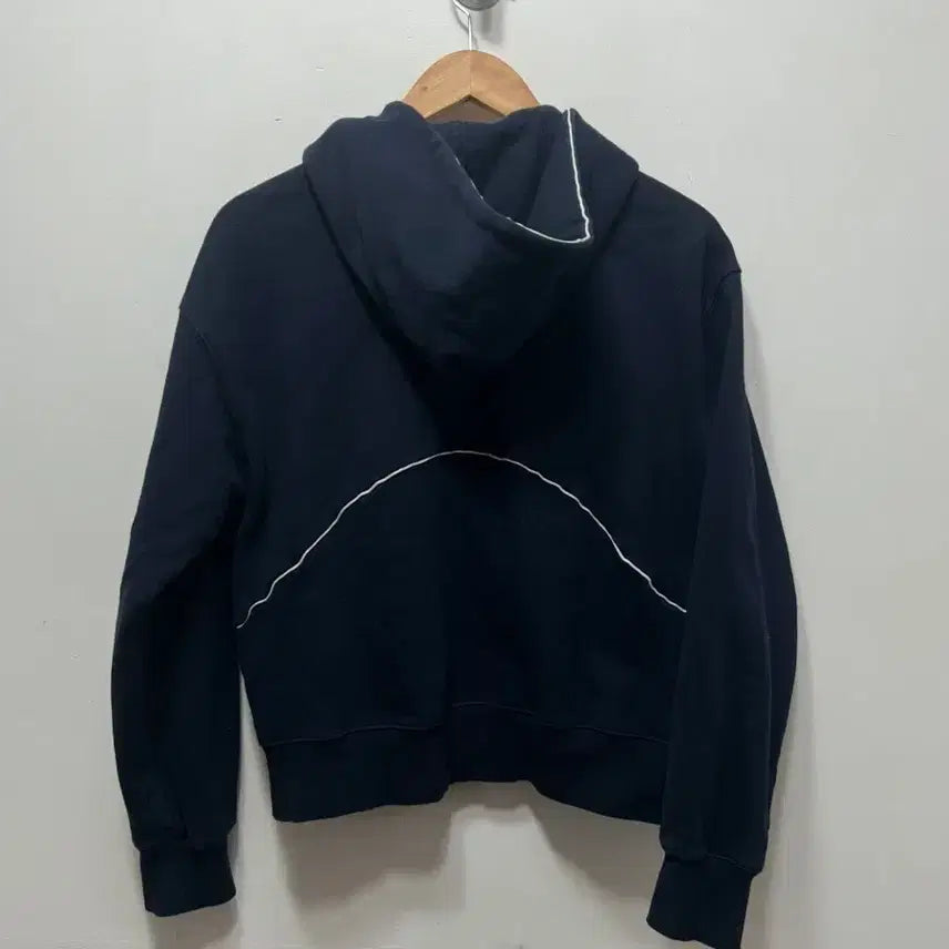 [BUNJANG] Original Sports Navy Hoodie Zip-up (Size S) / Original Sports 네이비 후드집업 S