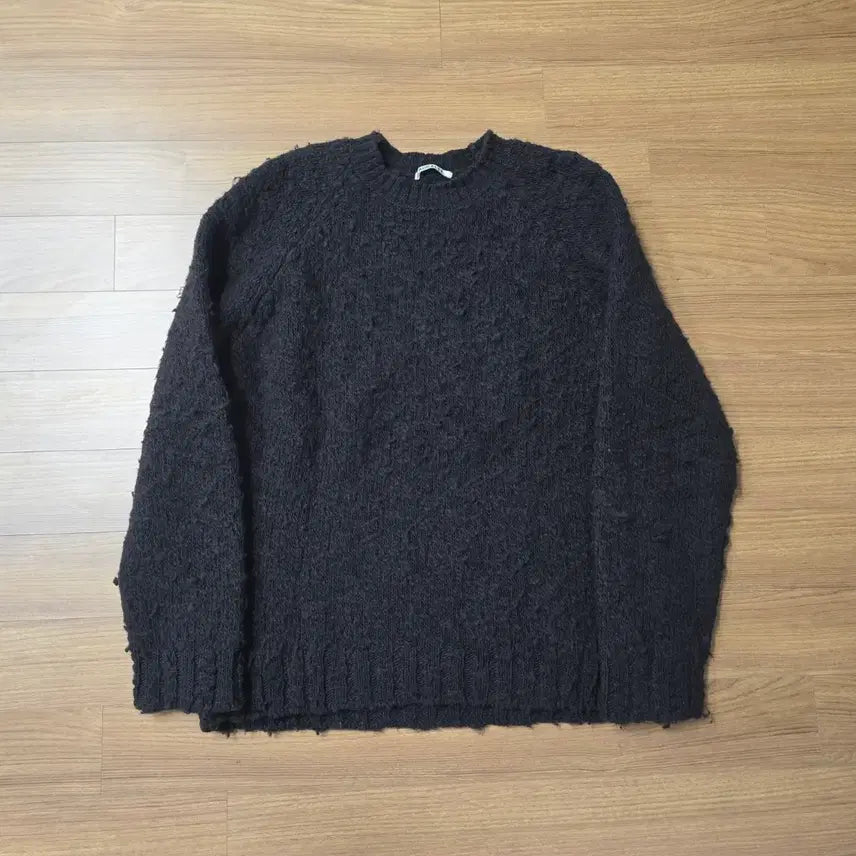 [BUNJANG] Auralee Wool Knit Brown Sweater / (3) 오라리 울 니트 브라운