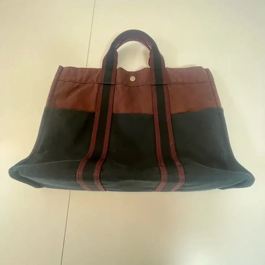 [BUNJANG] Hermès Hurlu Canvas Tote Bag MM / 에르메스 후루토 캔버스 토트백 MM 정품