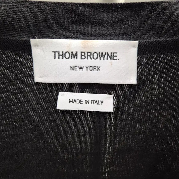 [BUNJANG] Thom Browne Black Wool Cardigan Size 3 / 톰브라운 블랙 울 가디건 3 사이즈