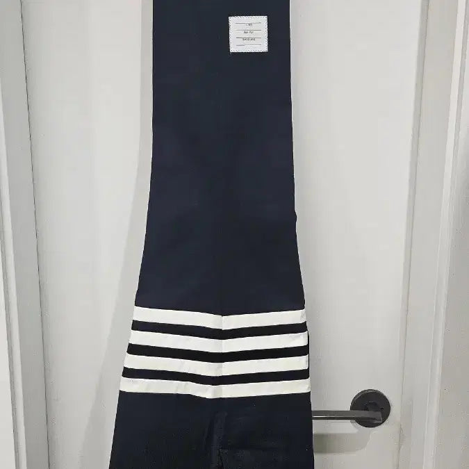 [BUNJANG] Thom Browne Four-Bar Cotton Trousers Navy / 톰브라운 4선 면바지