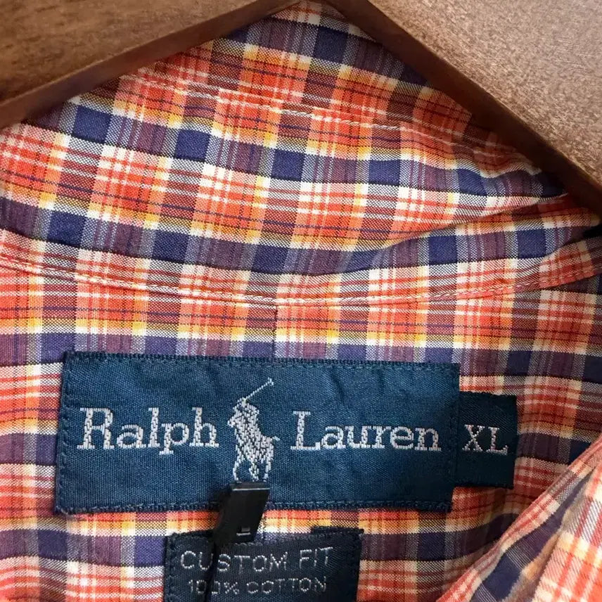 [BUNJANG] Polo Ralph Lauren Short Sleeve Check Shirt / N288. 폴로 반팔 체크 셔츠