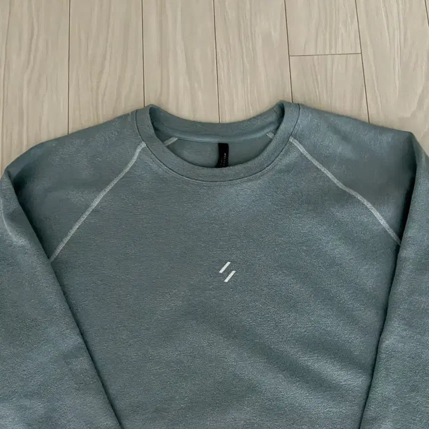 [BUNJANG] Welter Experiment Long Sleeve T-Shirt Blue / 웰터 익스페리먼트 롱슬리브 티셔츠 블루 4사이즈