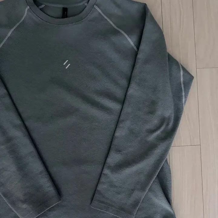 [BUNJANG] Welter Experiment Long Sleeve T-Shirt Blue / 웰터 익스페리먼트 롱슬리브 티셔츠 블루 4사이즈