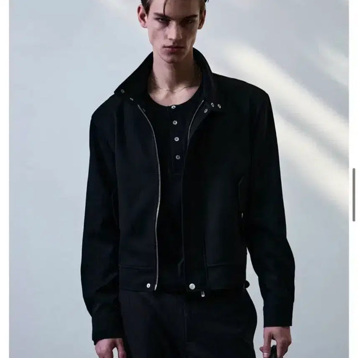 [SOLD OUT] 26SS 헬렛 울 헤링턴 자켓 블랙 L