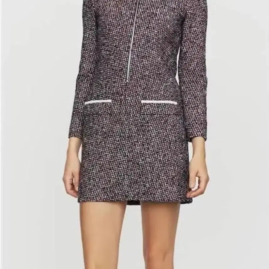 [BUNJANG] Maje Tweed Jacquard Dress / 마쥬(maje) 트위드 원피스