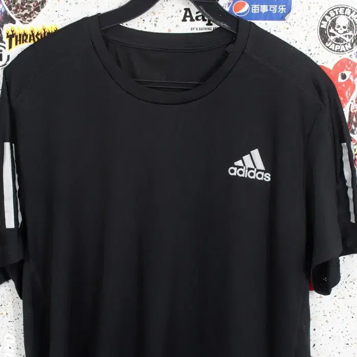 [BUNJANG] Adidas Running Functional Short Sleeve T-shirt (L) / 남성L/ 아디다스 러닝 기능성 반팔티 21-134