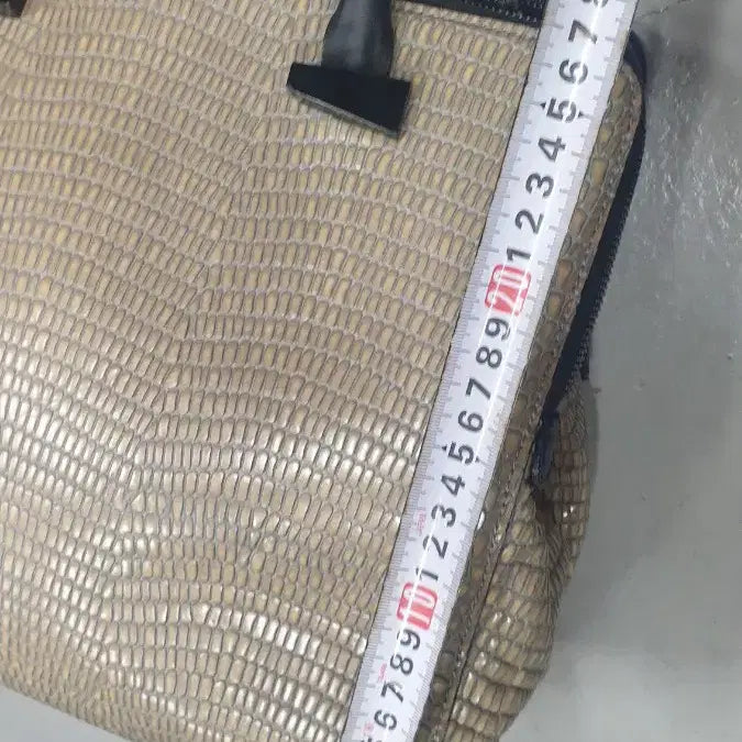 [BUNJANG] LOUDJ&amp;LOUNGE Navid Snake Skin Double Zip Leather Bag / 루즈앤라운지 나비드스네이크스킨더블집 가죽가방