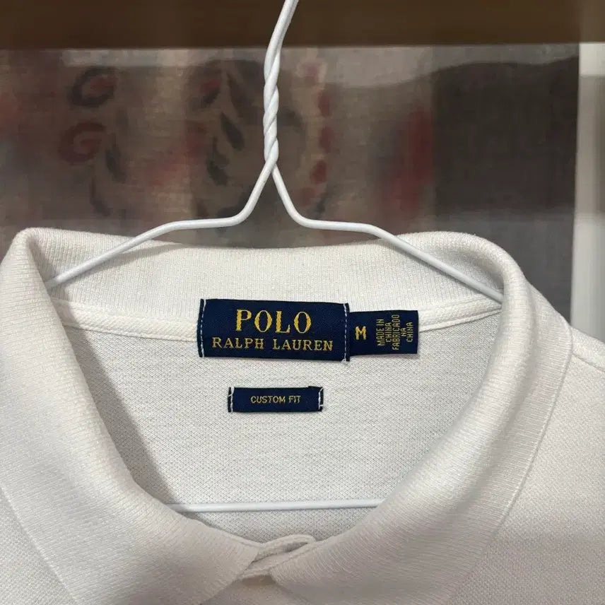 [SOLD OUT] 폴로 랄프로렌 화이트 카라티 M