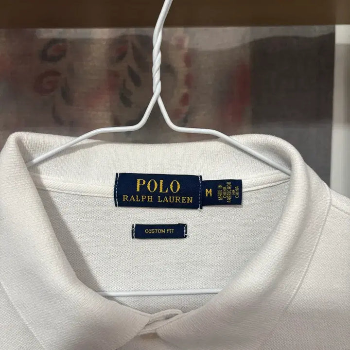 [SOLD OUT] 폴로 랄프로렌 화이트 카라티 M