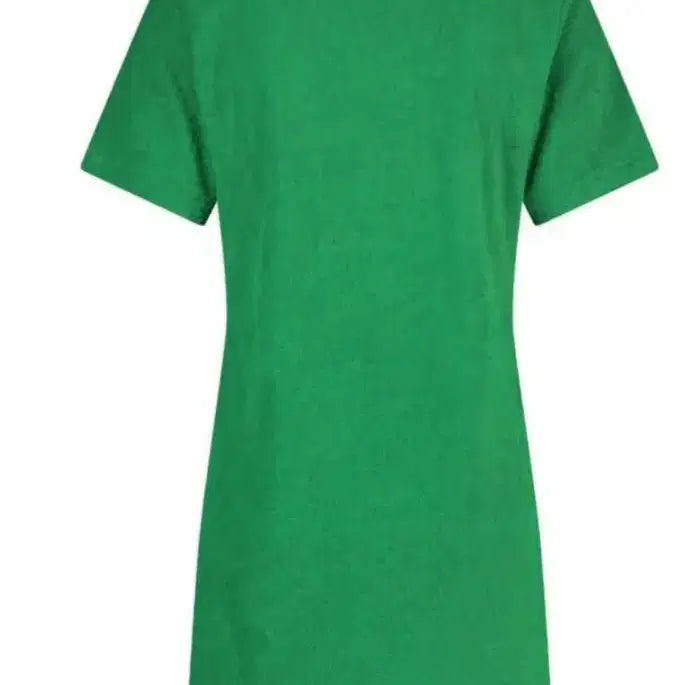 [BUNJANG] Le Sonnet Terry Zip-up Dress Green / (새상품) 르쏘넷 테리 집업 원피스 그린 free