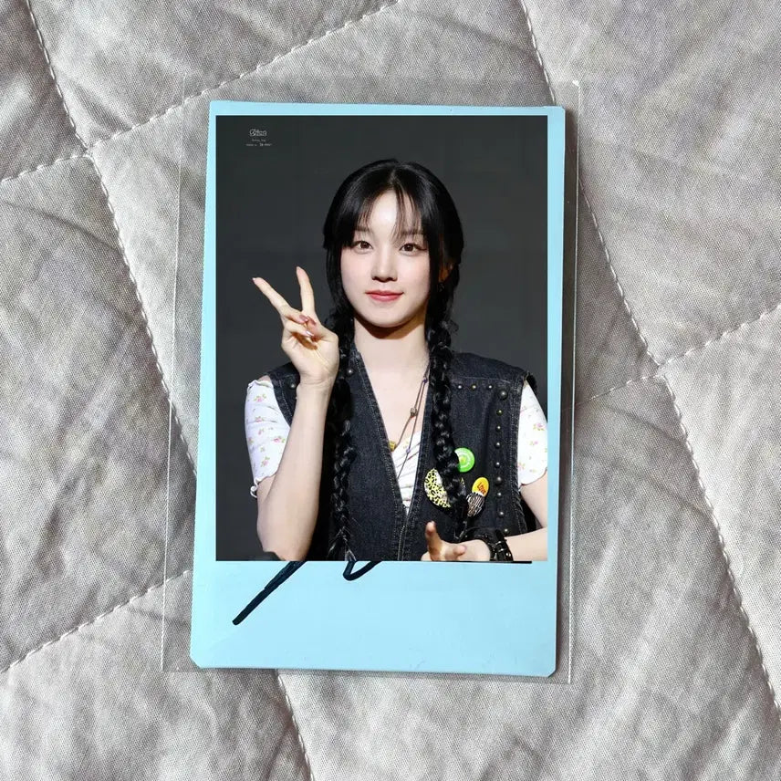 [SOLD OUT] 여자아이들 우기 싸인 폴라로이드 싸폴 yuqi 폴라 gidle