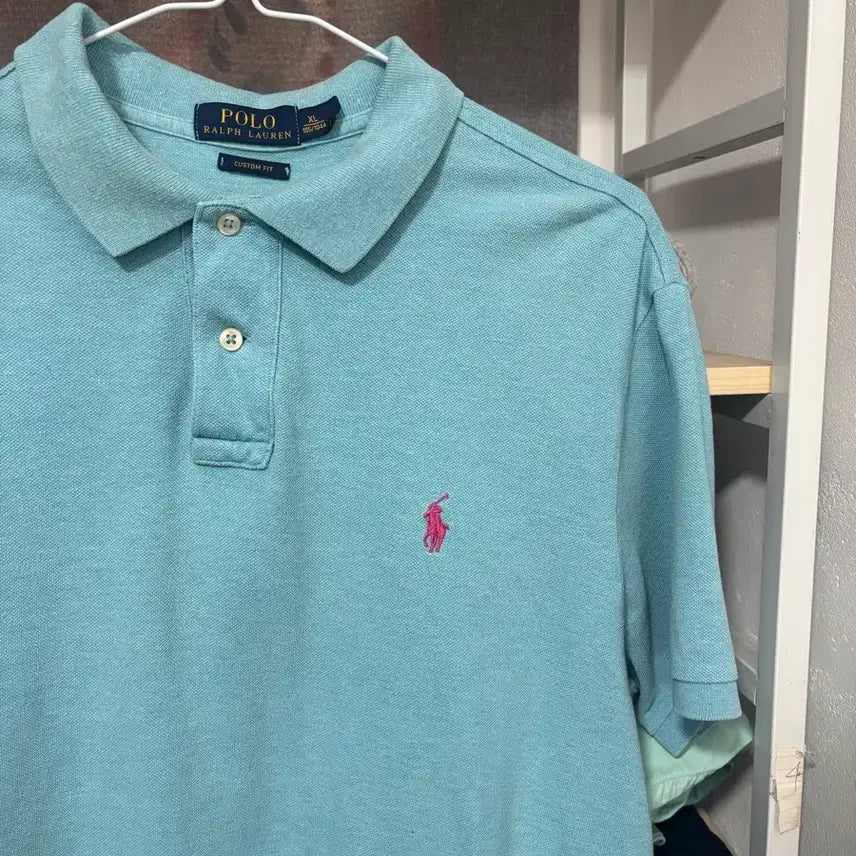 [BUNJANG] Polo Ralph Lauren Custom Fit Polo Shirt / 폴로 랄프로렌 카스텀핏 카라티