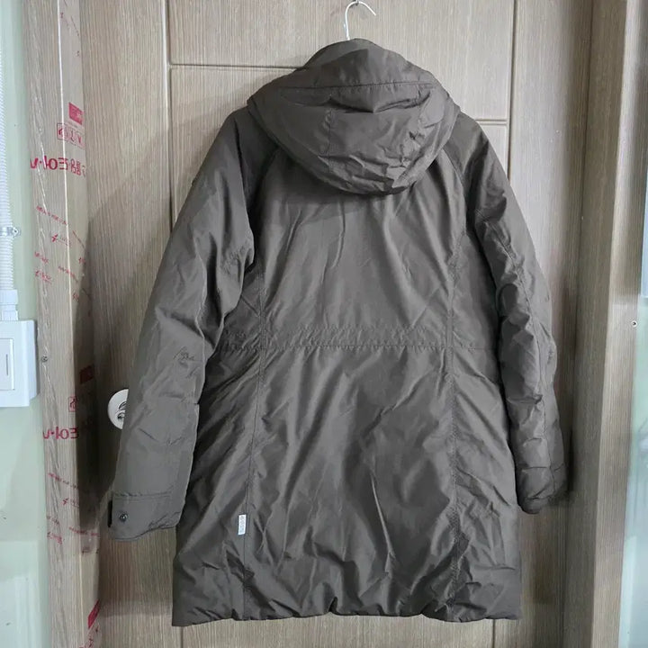 [BUNJANG] Black Yak Goose Down Brown Hooded Padded Jumper / 불랙야크 거위털브라운 후드 패딩 점퍼