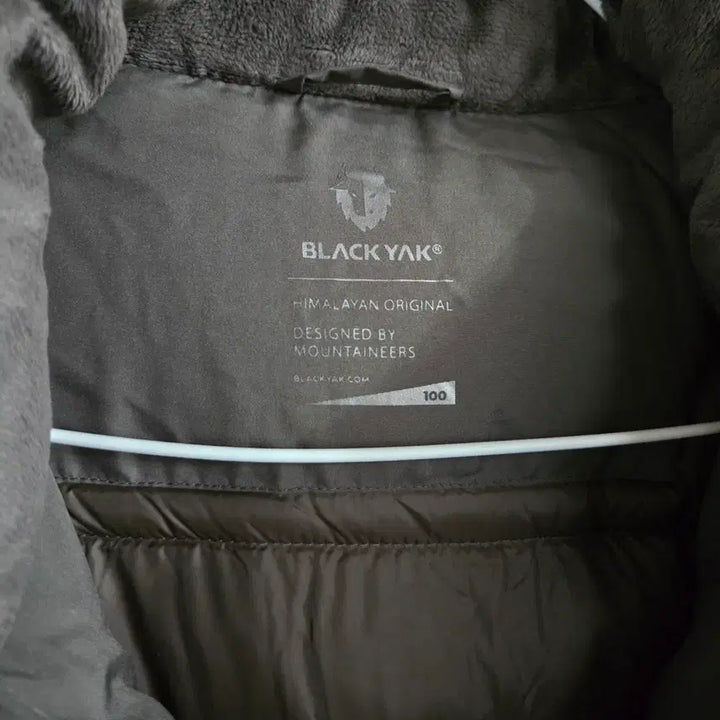 [BUNJANG] Black Yak Goose Down Brown Hooded Padded Jumper / 불랙야크 거위털브라운 후드 패딩 점퍼