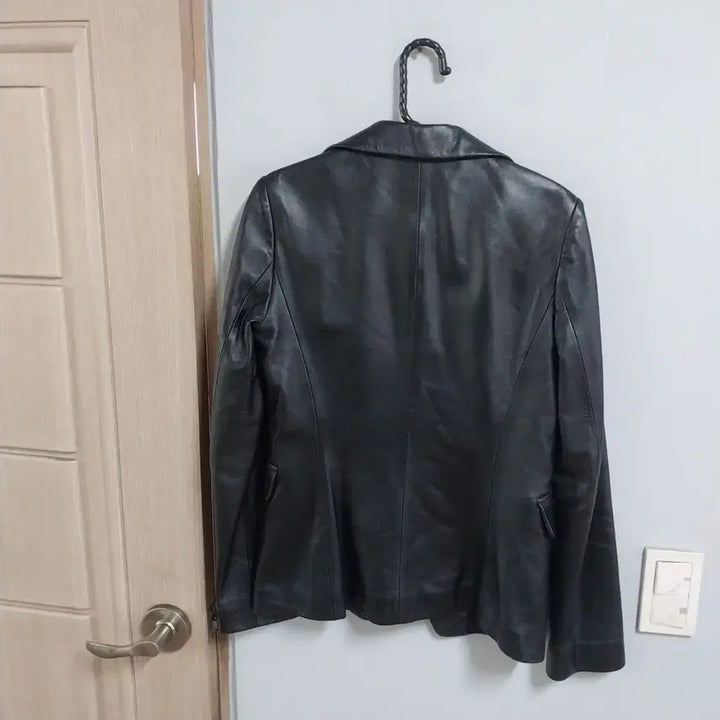 [BUNJANG] Blue Pepe Lambskin Leather Jacket / 블루페페 양가죽 자켓 55 사이즈