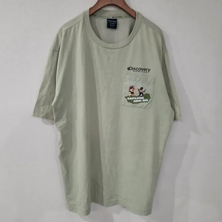[SOLD OUT] 디스커버리 익스페디션 반팔 티셔츠 민트 105