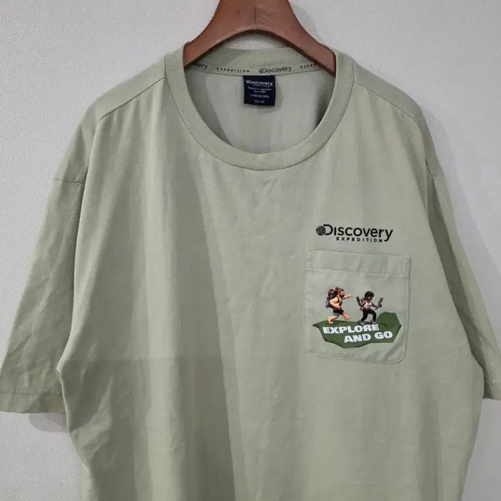 [SOLD OUT] 디스커버리 익스페디션 반팔 티셔츠 민트 105