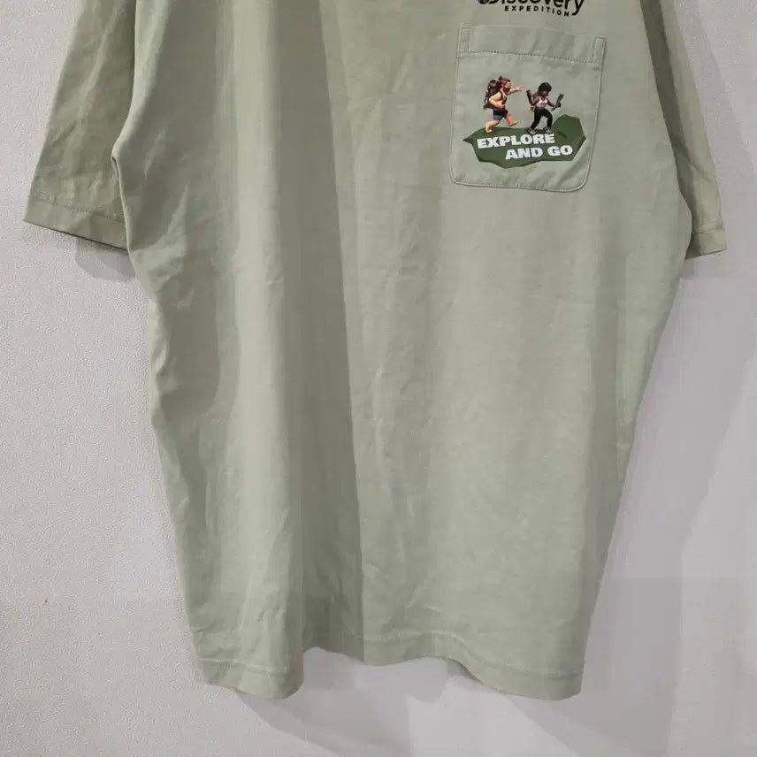[SOLD OUT] 디스커버리 익스페디션 반팔 티셔츠 민트 105