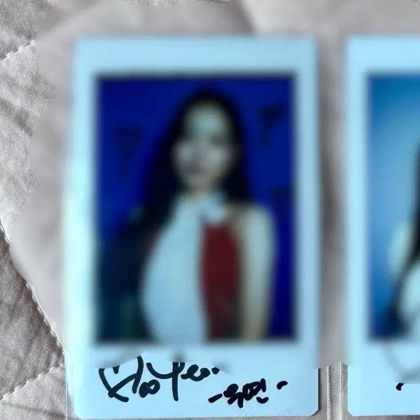 [BUNJANG] Woo!Ah! Wooyeon Signed Polaroid / 우아 우연 싸인 폴라로이드 싸폴 양도 wooah wooyeon sign