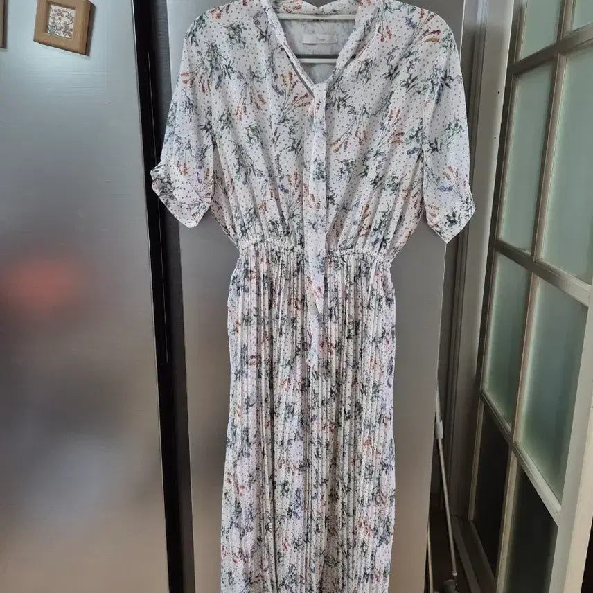 [BUNJANG] JJ JIGOTT Floral Chiffon Long Dress / JJ지고트 플라워 쉬폰 롱 원피스