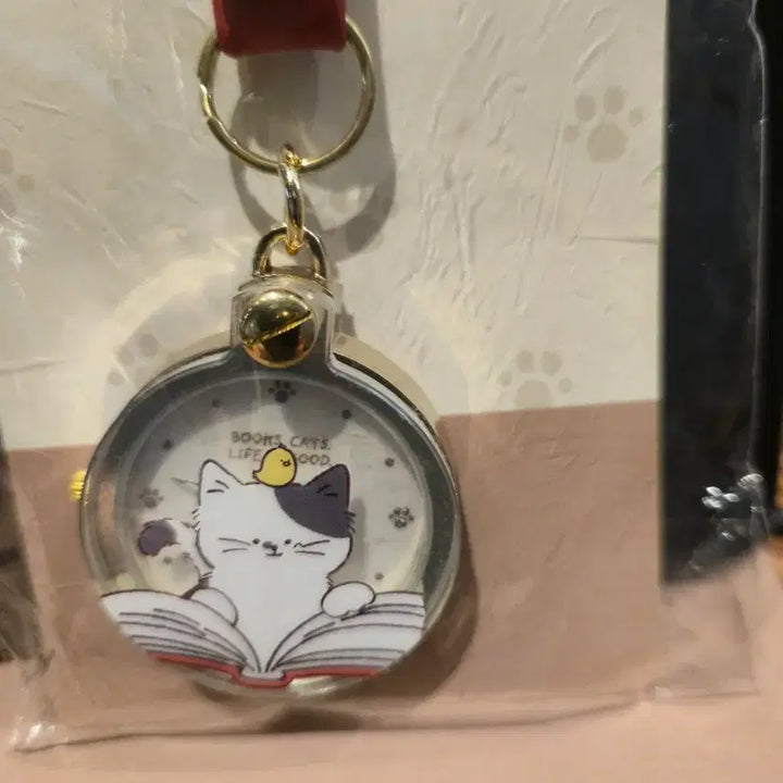 [BUNJANG] Cat Pendant Watch Keyring (Sealed) / (새상품) 고양이키링, 키링시계,  목걸이시계, 팬던트 (미개봉 새상품)