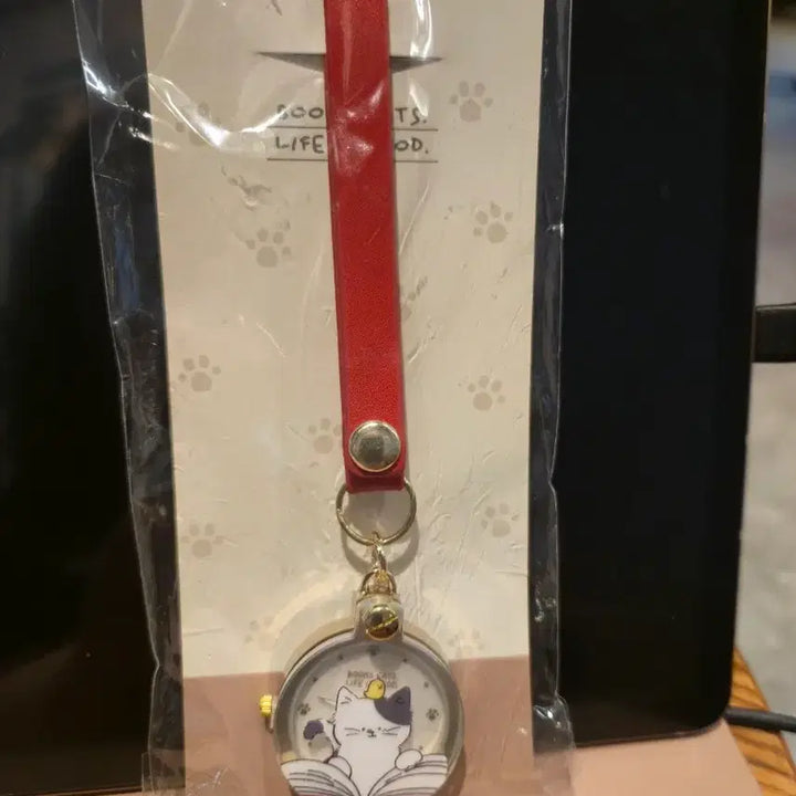 [BUNJANG] Cat Pendant Watch Keyring (Sealed) / (새상품) 고양이키링, 키링시계,  목걸이시계, 팬던트 (미개봉 새상품)