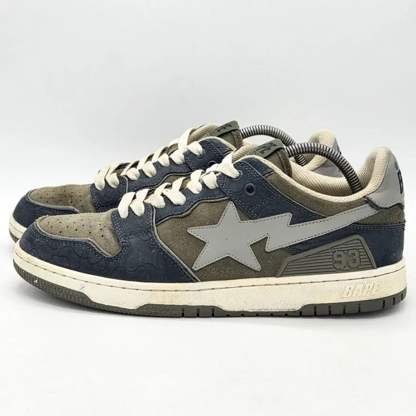 [BUNJANG] BAPE BAPE Sk8 Sta Low Army Green / 베이프 베이프 Sk8 스타 로우 아미 그린 (290)