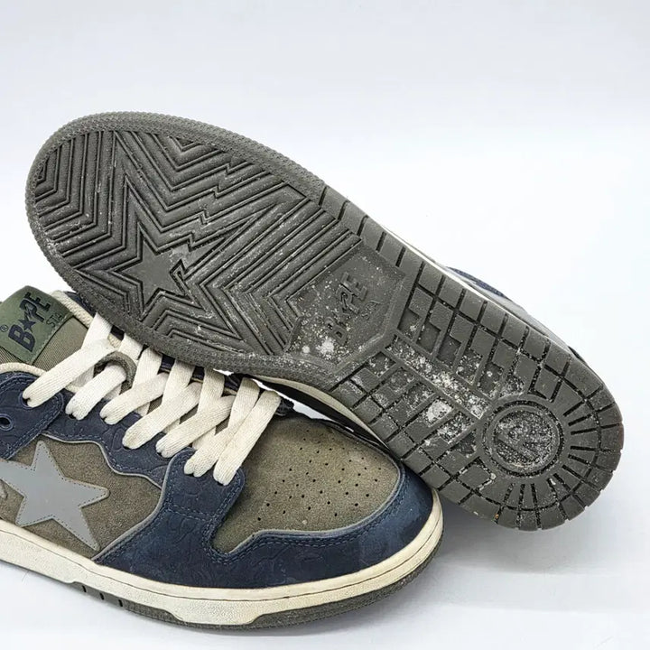 [BUNJANG] BAPE BAPE Sk8 Sta Low Army Green / 베이프 베이프 Sk8 스타 로우 아미 그린 (290)