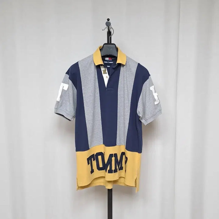 [BUNJANG] Tommy Hilfiger Old School Polo T-Shirt / (무배) 타미힐피거 올드스쿨 카라넥 티셔츠