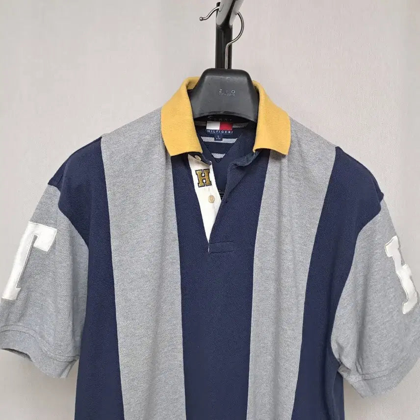 [BUNJANG] Tommy Hilfiger Old School Polo T-Shirt / (무배) 타미힐피거 올드스쿨 카라넥 티셔츠