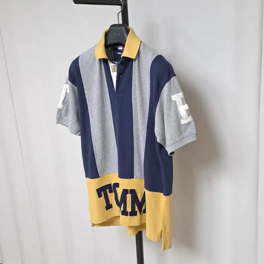 [BUNJANG] Tommy Hilfiger Old School Polo T-Shirt / (무배) 타미힐피거 올드스쿨 카라넥 티셔츠