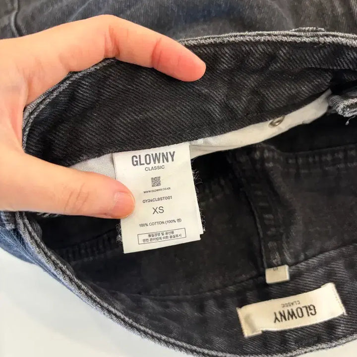 [BUNJANG] Glowny THE PEGGY SHORTS Black XS / 글로니 THE PEGGY SHORTS BLACK XS사이즈