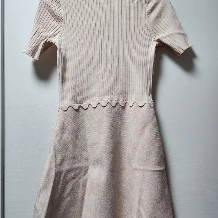 [BUNJANG] Sandro Gold Button Knit Dress / sandro 골드 버튼 니트 원피스 S