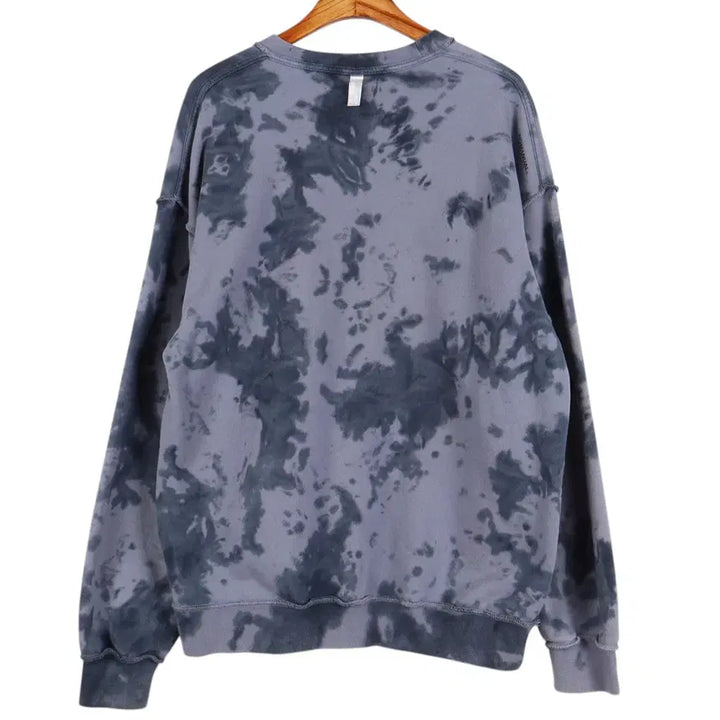 [BUNJANG] No.Manual Tie-Dye Oversized Sweatshirt / 노매뉴얼 타이다이 오버핏 맨투맨 M / k3787