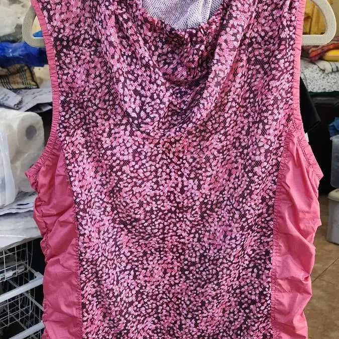 [SOLD OUT] 여성레드페이스 후드조끼 100