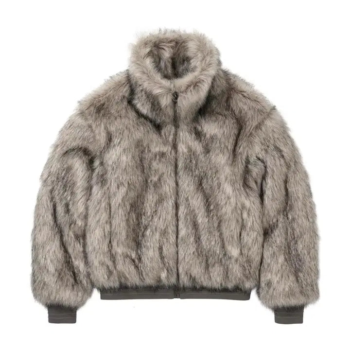 [BUNJANG] Wellbeing Express Fur Jacket / 웰빙익스프레스 퍼 자켓