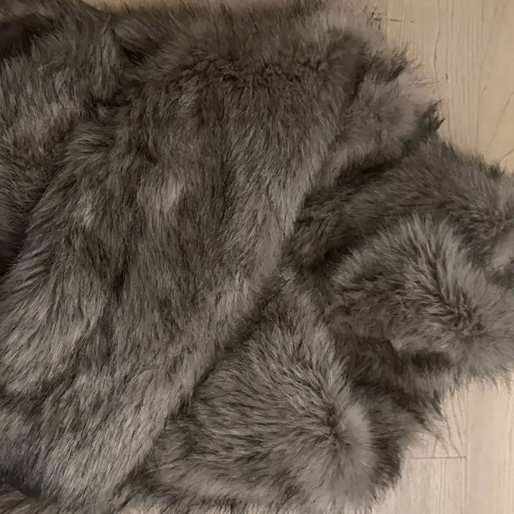 [BUNJANG] Wellbeing Express Fur Jacket / 웰빙익스프레스 퍼 자켓