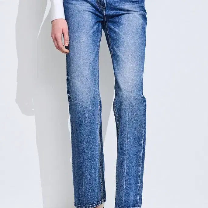 [BUNJANG] Time Belted Bootcut Denim Jeans / 타임 벨티드 부츠컷 데님<새상품>