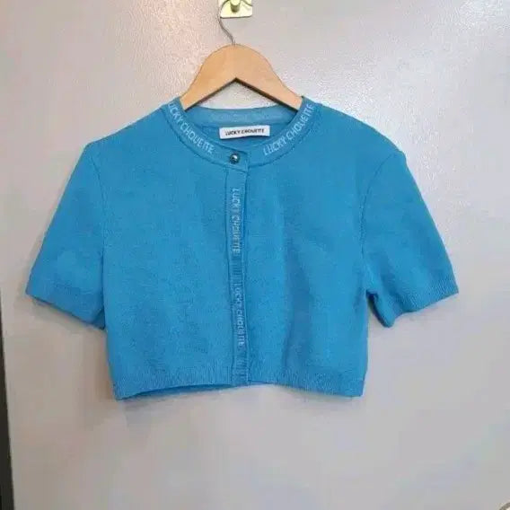 [SOLD OUT] 럭키슈에뜨 숏슬리브 카디건 프리사이즈두번입고보관