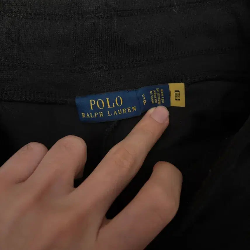 [BUNJANG] Polo Ralph Lauren Black Jogger Pants / 폴로 랄프로렌 블랙 조거팬츠