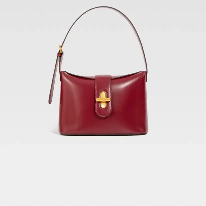 [BUNJANG] Cthulhu Large Red Leather Clutch / 크툴루 캡슐 래치백 (새상품)